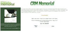 Desktop Screenshot of cadastro.ibmemorial.org.br