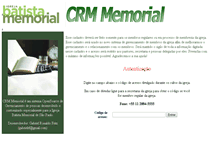 Tablet Screenshot of cadastro.ibmemorial.org.br
